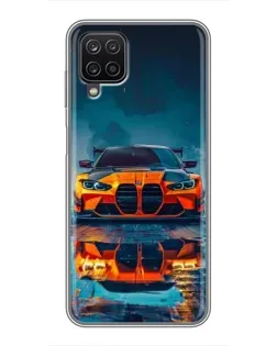 Чехол для Samsung Galaxy A12 с картинкой «BMW — золотая эмблема» Чехол для Samsung Galaxy A12 с картинкой «BMW — золотая эмблема»