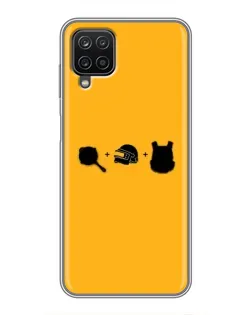 Чехол для Samsung Galaxy A12 с картинкой «BMW — современная классика»