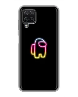 Чехол для Samsung Galaxy A12 с картинкой «Among Us градиент» Чехол для Samsung Galaxy A12 с картинкой «Among Us градиент»