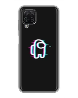 Чехол для Samsung Galaxy A12 с картинкой «Among Us неон» Чехол для Samsung Galaxy A12 с картинкой «Among Us неон»