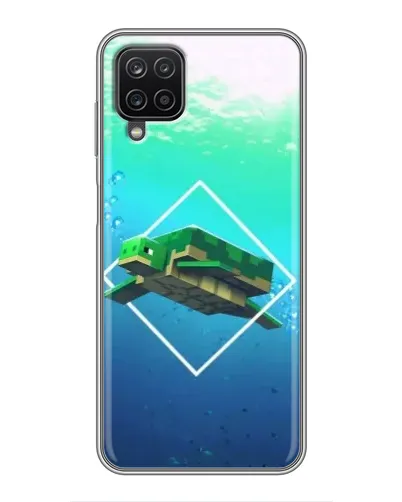 Чехол для Samsung Galaxy A12 с картинкой «Черепаха Minecraft» Чехол для Samsung Galaxy A12 с картинкой «Черепаха Minecraft»