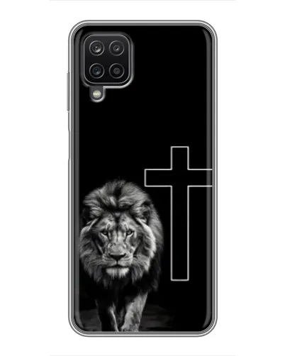 Чехол для Samsung Galaxy A12 с картинкой «Лев и Крест» Чехол для Samsung Galaxy A12 с картинкой «Лев и Крест»
