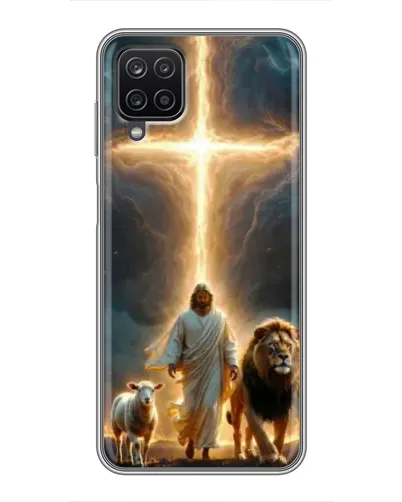 Чехол для Samsung Galaxy A12 с картинкой «Лев Иуды и Свет» Чехол для Samsung Galaxy A12 с картинкой «Лев Иуды и Свет»