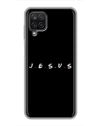 Чехол для Samsung Galaxy A12 с картинкой «Точки веры J.E.S.U.S.» Чехол для Samsung Galaxy A12 с картинкой «Точки веры J.E.S.U.S.»