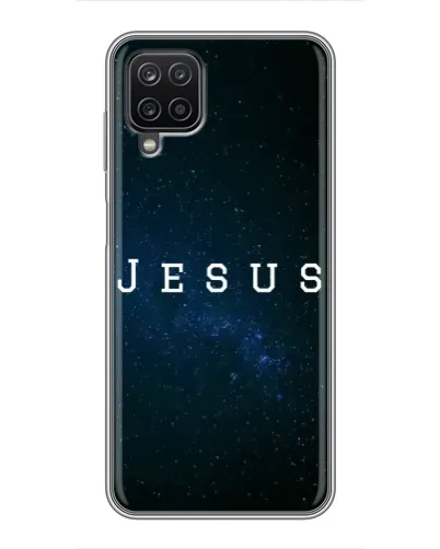 Чехол для Samsung Galaxy A12 с картинкой «Звездное небо Jesus» Чехол для Samsung Galaxy A12 с картинкой «Звездное небо Jesus»