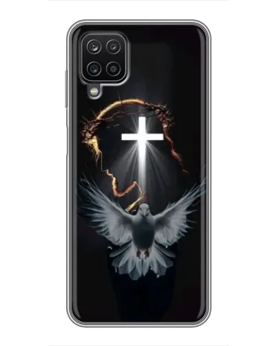 Чехол для Samsung Galaxy A12 с картинкой «Голубь и Свет» Чехол для Samsung Galaxy A12 с картинкой «Голубь и Свет»