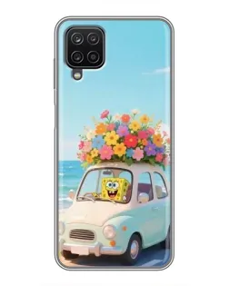 Чехол для Samsung Galaxy A12 с картинкой «Автомобильное путешествие»