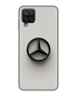 Чехол для Samsung Galaxy A12 с картинкой «Mercedes Maybach стиль»