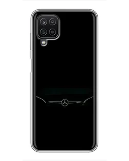 Чехол для Samsung Galaxy A12 с картинкой «Mercedes Stealth Look»