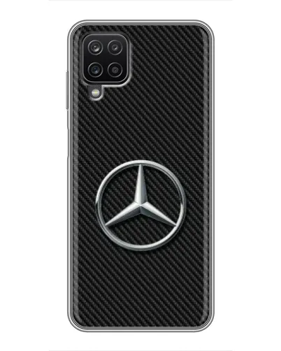Чехол для Samsung Galaxy A12 с картинкой «Карбоновый Mercedes стиль» Чехол для Samsung Galaxy A12 с картинкой «Карбоновый Mercedes стиль»