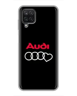 Чохол для Samsung Galaxy A12 з картинкою «Логотип Audi Heart» Чохол для Samsung Galaxy A12 з картинкою «Логотип Audi Heart»