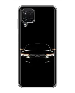 Чохол для Samsung Galaxy A12 з картинкою «Audi — нічний контур» Чохол для Samsung Galaxy A12 з картинкою «Audi — нічний контур»