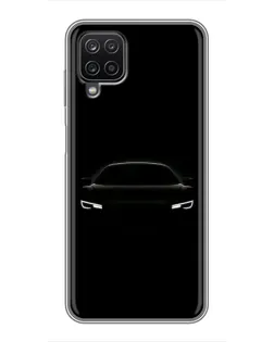Чохол для Samsung Galaxy A12 з картинкою «Погляд Audi у темряві» Чохол для Samsung Galaxy A12 з картинкою «Погляд Audi у темряві»