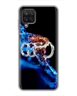 Чохол для Samsung Galaxy A12 з картинкою «Енергія лого Audi» Чохол для Samsung Galaxy A12 з картинкою «Енергія лого Audi»