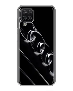 Чохол для Samsung Galaxy A12 з картинкою «Audi — абстрактні кільця» Чохол для Samsung Galaxy A12 з картинкою «Audi — абстрактні кільця»