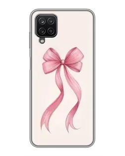 Чехол для Samsung Galaxy A12 с картинкой «Розовый бант» Чехол для Samsung Galaxy A12 с картинкой «Розовый бант»