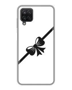 Чехол для Samsung Galaxy A12 с картинкой «Диагональный бант» Чехол для Samsung Galaxy A12 с картинкой «Диагональный бант»