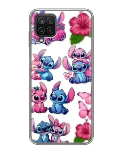 Чехол для Samsung Galaxy A12 с картинкой «Стикеры Stitch и Angel» Чехол для Samsung Galaxy A12 с картинкой «Стикеры Stitch и Angel»