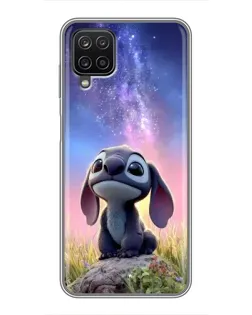 Чехол для Samsung Galaxy A12 с картинкой «Стич на рассвете» Чехол для Samsung Galaxy A12 с картинкой «Стич на рассвете»