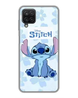 Чехол для Samsung Galaxy A12 с картинкой «Stitch среди цветов» Чехол для Samsung Galaxy A12 с картинкой «Stitch среди цветов»