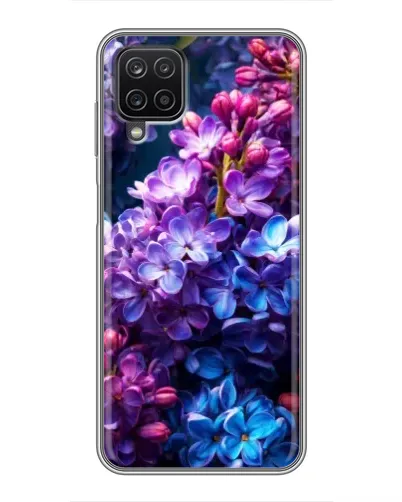 Чехол для Samsung Galaxy A12 с картинкой «Сиреневый цвет»