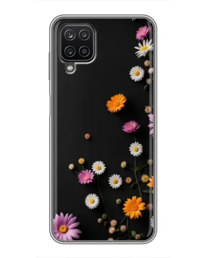 Чехол для Samsung Galaxy A12 с картинкой «Цветочная композиция»