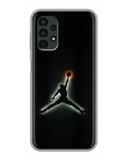 Чехол для Samsung Galaxy A13 (4G) с картинкой «Jordan Gradient Logo»