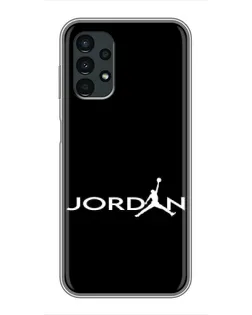 Чехол для Samsung Galaxy A13 (4G) с картинкой «Jordan White Logo» Чехол для Samsung Galaxy A13 (4G) с картинкой «Jordan White Logo»