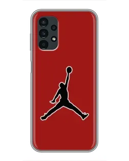 Чехол для Samsung Galaxy A13 (4G) с картинкой «Jordan Red Back» Чехол для Samsung Galaxy A13 (4G) с картинкой «Jordan Red Back»