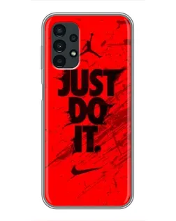 Чехол для Samsung Galaxy A13 (4G) с картинкой «Nike Just Do It» Чехол для Samsung Galaxy A13 (4G) с картинкой «Nike Just Do It»
