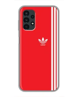 Чехол для Samsung Galaxy A13 (4G) с картинкой «Красный минимализм Adidas» Чехол для Samsung Galaxy A13 (4G) с картинкой «Красный минимализм Adidas»