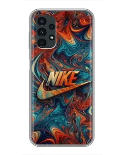 Чехол для Samsung Galaxy A13 (4G) с картинкой «Nike в абстракции»