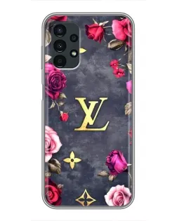 Чехол для Samsung Galaxy A13 (4G) с картинкой «Цветочный Louis Vuitton»