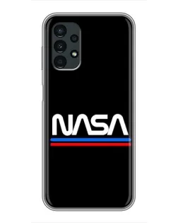 Чехол для Samsung Galaxy A13 (4G) с картинкой «NASA — классика Red Blue»