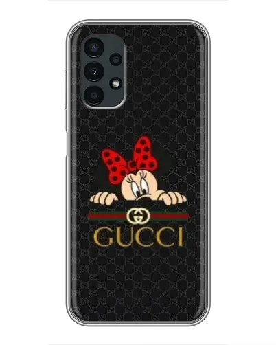 Чехол для Samsung Galaxy A13 (4G) с картинкой «Минни Маус Gucci — черный» Чехол для Samsung Galaxy A13 (4G) с картинкой «Минни Маус Gucci — черный»