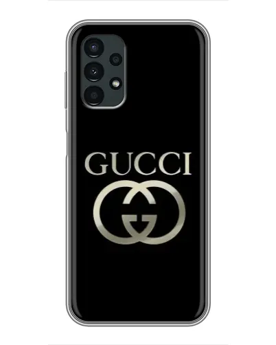 Чехол для Samsung Galaxy A13 (4G) с картинкой «Gucci — золото на черном» Чехол для Samsung Galaxy A13 (4G) с картинкой «Gucci — золото на черном»