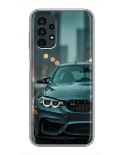 Чехол для Samsung Galaxy A13 (4G) с картинкой «BMW в огнях города» Чехол для Samsung Galaxy A13 (4G) с картинкой «BMW в огнях города»