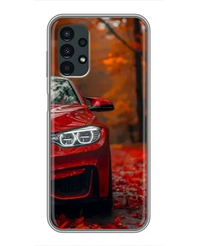 Чехол для Samsung Galaxy A13 (4G) с картинкой «Осенняя BMW M4»