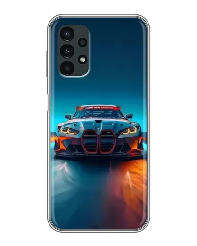 Чехол для Samsung Galaxy A13 (4G) с картинкой «BMW — огни неона» Чехол для Samsung Galaxy A13 (4G) с картинкой «BMW — огни неона»