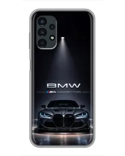 Чехол для Samsung Galaxy A13 (4G) с картинкой «BMW сквозь ночной город» Чехол для Samsung Galaxy A13 (4G) с картинкой «BMW сквозь ночной город»