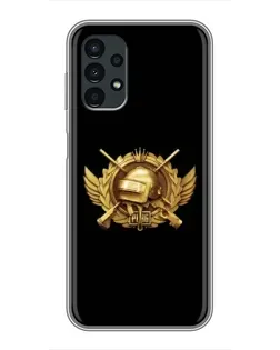 Чохол для Samsung Galaxy A13 (4G) з картинкою «PUBG — помаранчевий градієнт»