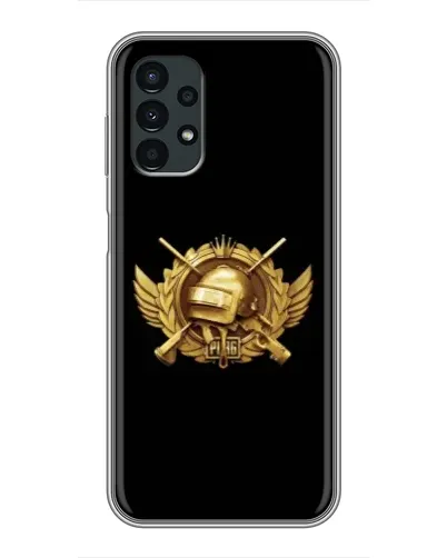 Чехол для Samsung Galaxy A13 (4G) с картинкой «PUBG — оранжевый градиент» Чехол для Samsung Galaxy A13 (4G) с картинкой «PUBG — оранжевый градиент»
