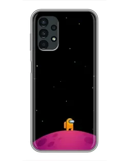 Чохол для Samsung Galaxy A13 (4G) з картинкою «Самотній герой на планеті»