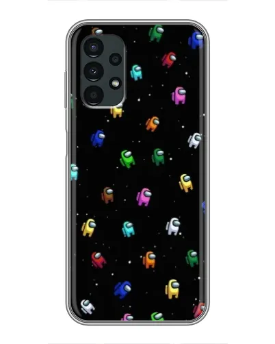 Чехол для Samsung Galaxy A13 (4G) с картинкой «Экипаж Among Us»