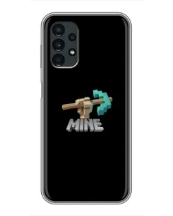 Чехол для Samsung Galaxy A13 (4G) с картинкой «Алмазная кирка»