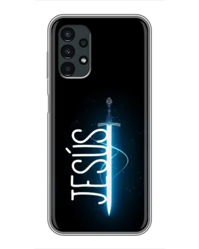Чехол для Samsung Galaxy A13 (4G) с картинкой «Меч Духа Jesus»