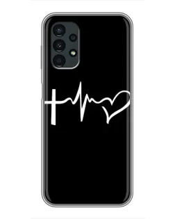 Чехол для Samsung Galaxy A13 (4G) с картинкой «Пульс веры»