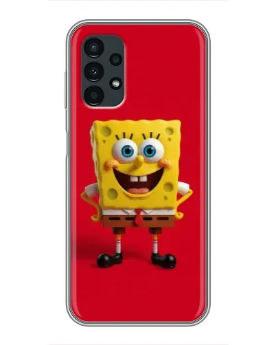 Чехол для Samsung Galaxy A13 (4G) с картинкой «Спанч Боб на красном» Чехол для Samsung Galaxy A13 (4G) с картинкой «Спанч Боб на красном»