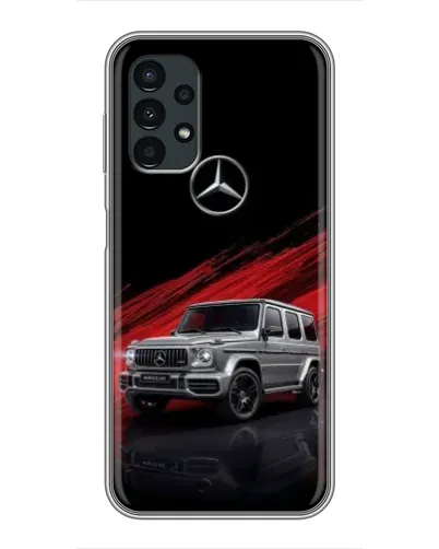 Чехол для Samsung Galaxy A13 (4G) с картинкой «Mercedes G-Class красный» Чехол для Samsung Galaxy A13 (4G) с картинкой «Mercedes G-Class красный»