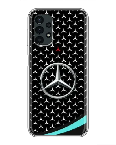 Чехол для Samsung Galaxy A13 (4G) с картинкой «Mercedes — бирюзовый акцент» Чехол для Samsung Galaxy A13 (4G) с картинкой «Mercedes — бирюзовый акцент»